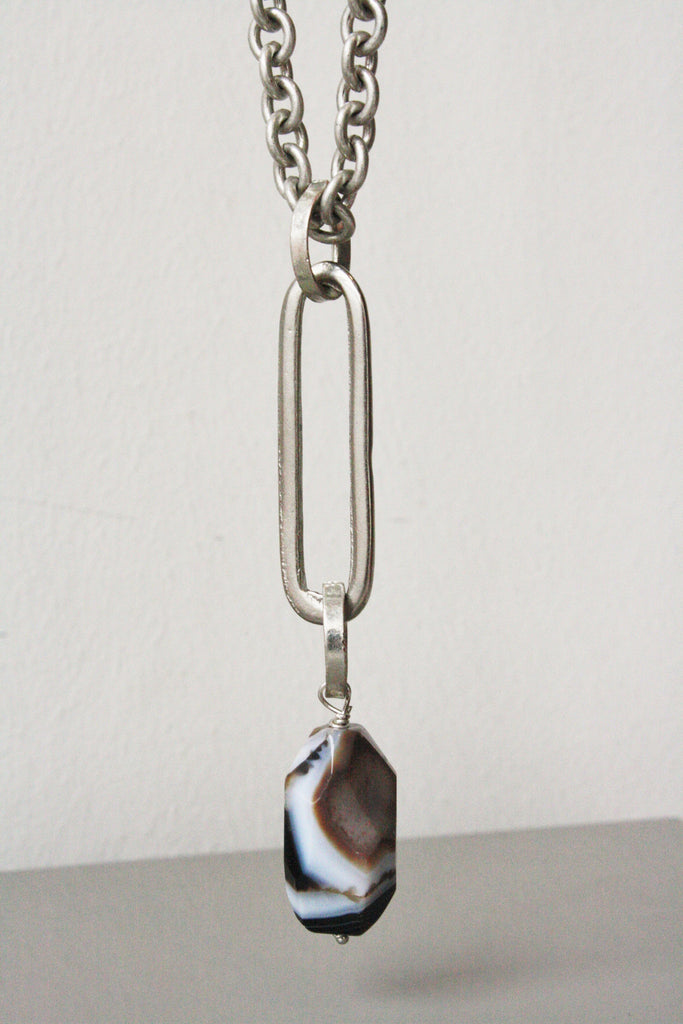 Rock Pendant Necklace